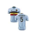 Maillot de Football Belgique Away 2016-2017 (Vertonghen 5)
