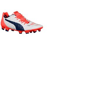 Chaussures de Football Puma Evopower (Blanc-Orange)