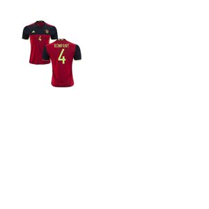 Maillot de Football Belgique Home 2016-2017 (Kompany 4) - Enfants