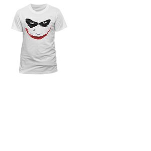 T-shirt Batman The Dark Knight - Joker Smile Outline