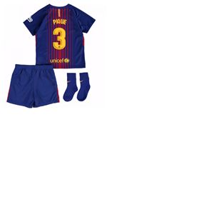 Tenue de football pour enfant FC Barcelone 2017-2018 Home