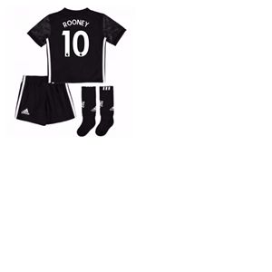 Tenue de Football Mini Kit Manchester United FC Adidas Away 2017-2018 (Rooney 10)