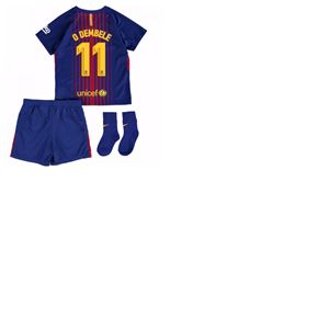 Tenue de football pour enfant FC Barcelone 2017-2018 Home