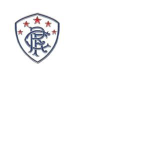 Glasgow Rangers Badge en m&eacute;tal