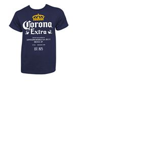 T-shirt Corona Extra Bleu Marine