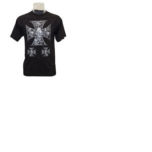 Tee shirt Rockstyle - Croix de Malte