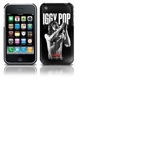 Coque pour iPhone 3G/GS Iggy Pop - Sing Pose. Sous licence officielle Emi Music