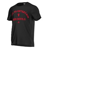 T-shirt en Coton Man Utd Adidas Core 2015-2016 (Noir)