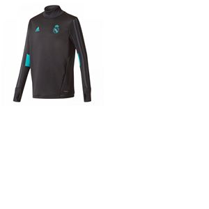 Haut d'Entra&icirc;nement Real Madrid Adidas 2017-2018 (Noir)