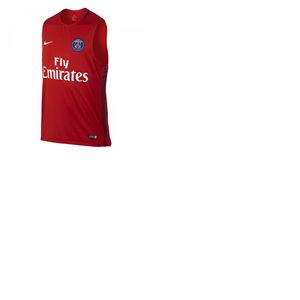 Maillot d'Entraînement Sans Manches Paris Saint-Germain Nike 2017-2018 (Rouge)