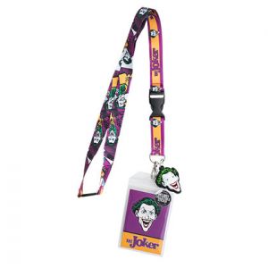 Cordon  et porte-badge Joker Comic