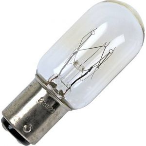 Ampoule | Raccord à baïonnette Ba15d | Lampe à tube | Clair | 16mm | 15W
