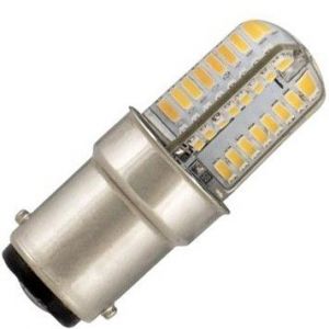 Bailey | LED Ampoule de Tube 24/28V | Ba15d  | 2,4W (remplace 21W) 45mm