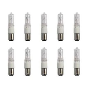 Lampe halog&egrave;ne | Raccord &agrave; ba&iuml;onnette Ba15d | Lampe tubulaire | Lumineux | 15mm | 40W