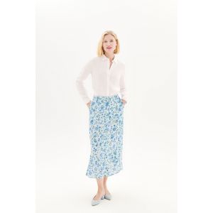 Jupe Jdiane bleu femme