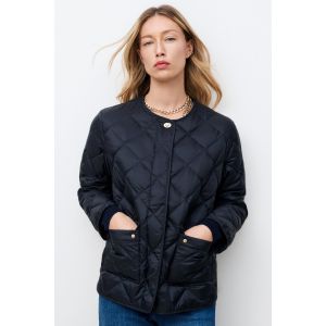 Manteau Ganache bleu marine femme