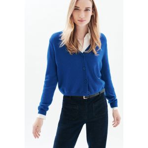 Gilet Mtheodore bleu electrique femme