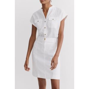 Jupe lazuna b blanc femme