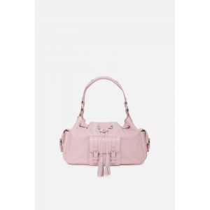Sac Victoria en cuir naturel rose clair femme
