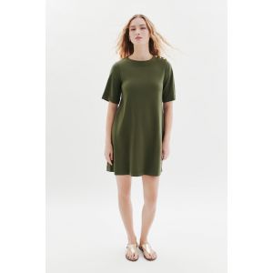 Robe Rmarie vert kaki femme