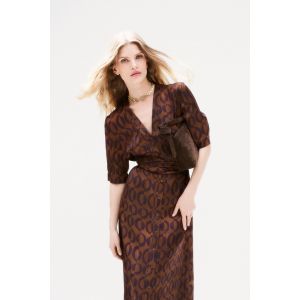 Robe Relisa camel femme