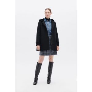 Manteau guimotin noir femme