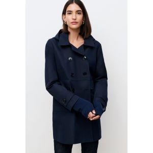 Manteau Glamour bleu marine femme