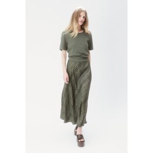 Jupe Jalentina2 vert kaki femme