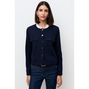Veste Tzoe bleu marine femme