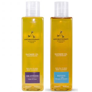Duo d'huiles de douche matin et soir Aromatherapy Associates