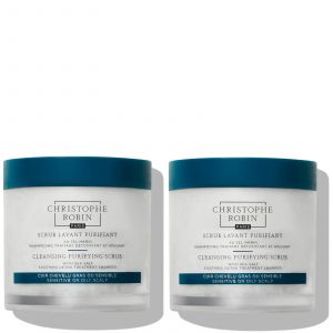 Christophe Robin Cleansing Purifying Scrub with Sea Salt Bundle 250ml