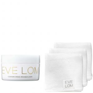 Eve Lom Cleanser and Muslin Cloths 3-Pack Duo