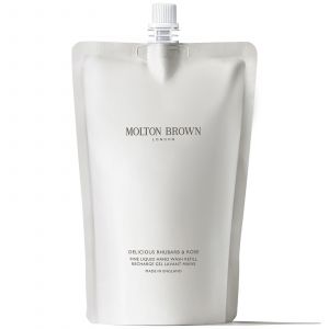 Molton Brown Rhubarbe Délicieuse et Rose Recharge de Savon Liquide Raffiné pour les Mains [400 ml]