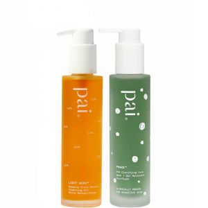 Pai Skincare Double Cleanse Duo - Light Work Rosehip Cleansing Oil 100ml and Phaze Rebalancing PHA Cleanser 100ml