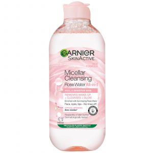 Garnier Solution Micellaire Tout en 1 à l'Eau de Rose 400 ml