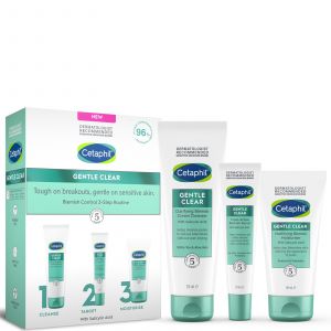 Cetaphil Gentle Clear Anti-Rougeurs Routine en 3 étapes Coffret
