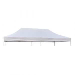 Bâche de Toit Barnum Pliant 3x6m Polyester 300g/m² pelliculé PVC - ACIER 32 & ALU 45