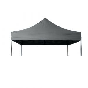 Bâche de Toit Barnum Pliant 3x3m Polyester 300g/m² pelliculé PVC - ACIER 32 & ALU 45