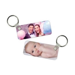 Porte cl&eacute; rectangle recto verso