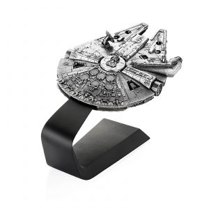R&eacute;plique Faucon Millenium en &eacute;tain Star Wars - 19.5cm - Royal Selangor