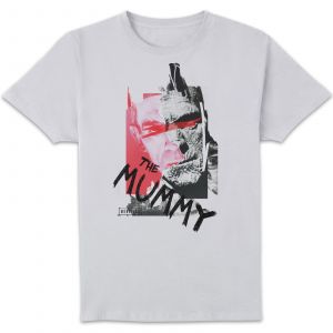 T-Shirt Homme La Momie Collage - Universal Monsters - Blanc - M