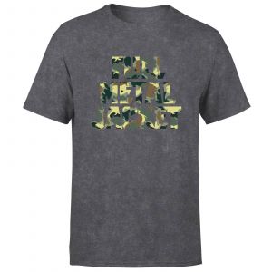 Full Metal Jacket Camo Title Unisex T-Shirt - Black Acid Wash - M