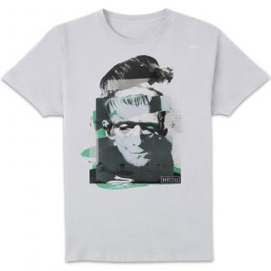 T-Shirt Homme Collage Frankenstein - Universal Monsters - Blanc - 3XL