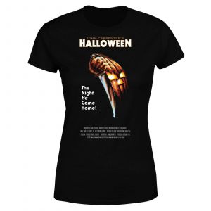 T-Shirt Femme Halloween Poster - Universal Monsters - Noir - 3XL