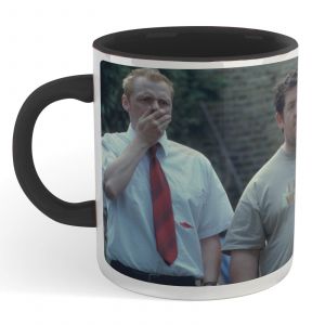 Shaun of the Dead I Think We Should Go Back Inside Mug - Black
