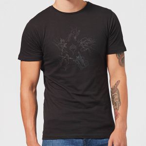Magic: The Gathering Theros: Beyond Death Gods Constellation Men's T-Shirt - Black - 4XL