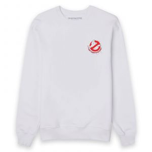Ghostbusters I Ain't Afraid Of No Ghost Sweatshirt - White - L