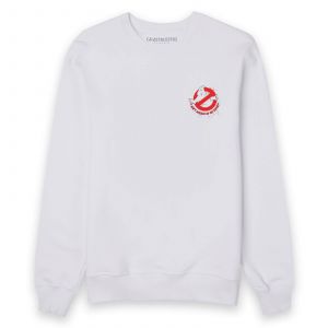 Ghostbusters I Ain't Afraid Of No Ghost Sweatshirt - White - L - Blanc