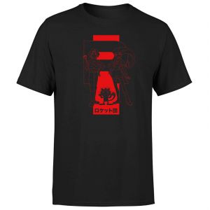 Akedo X Pokémon Team Rocket T-Shirt Homme - Noir - 5XL - Noir