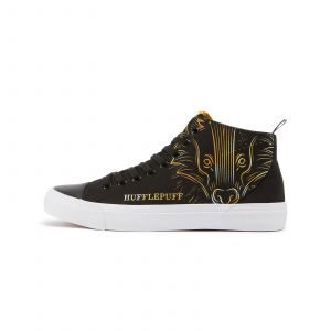 Akedo x Harry Potter Houses Hufflepuff High Top - Black - UK 7 / EU 40.5 / US Men's 7.5 / US Women's 9